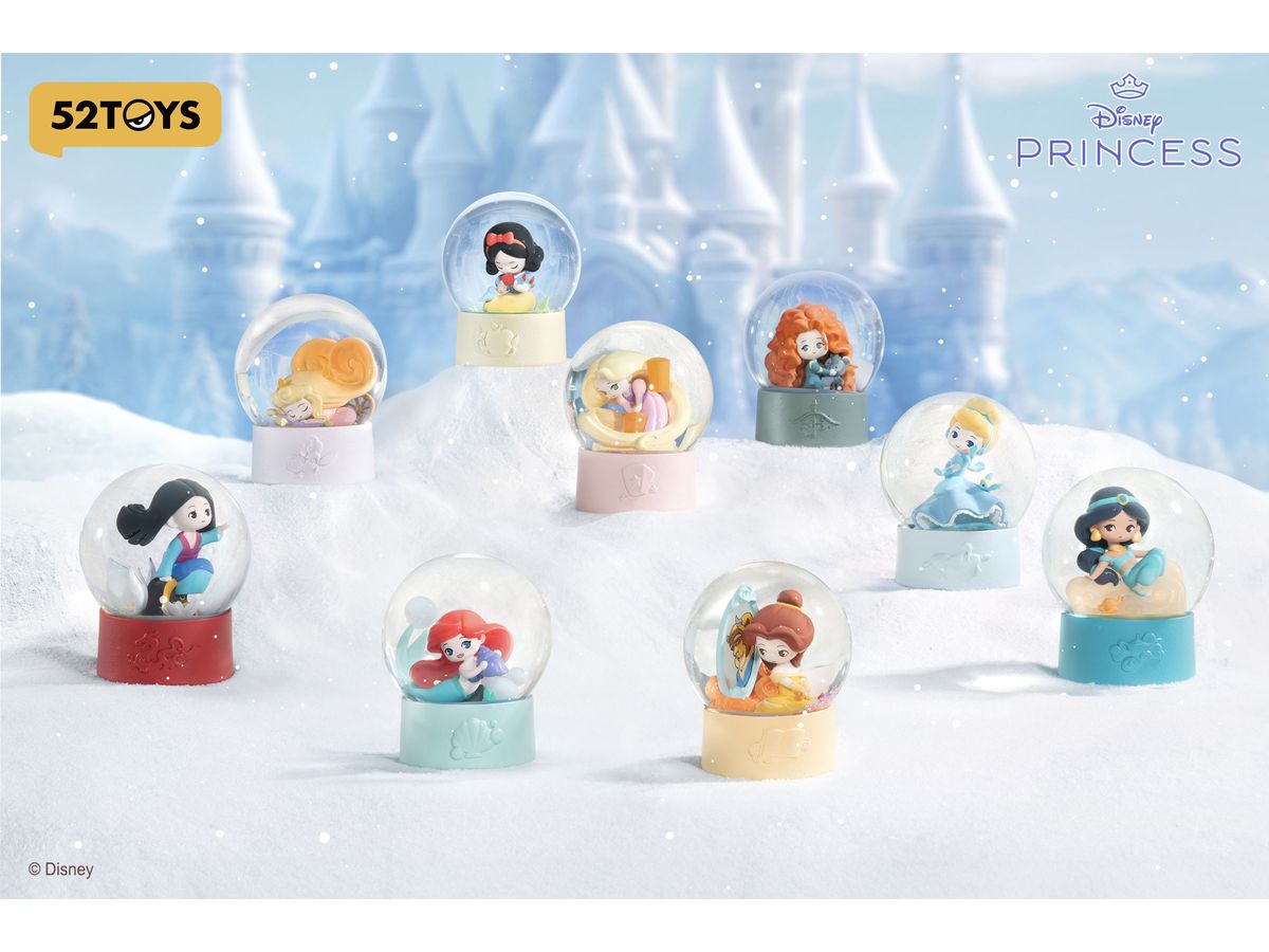 BLINDBOX Disney Princess D-baby Series Star Crystal Ball 1Box 8pcs