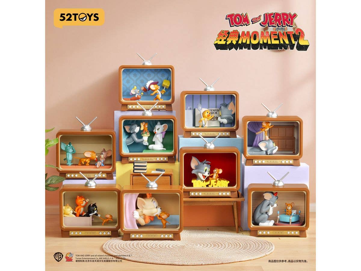 Blindbox Tom and Jerry Classic Moment 2: 1Box (8pcs)