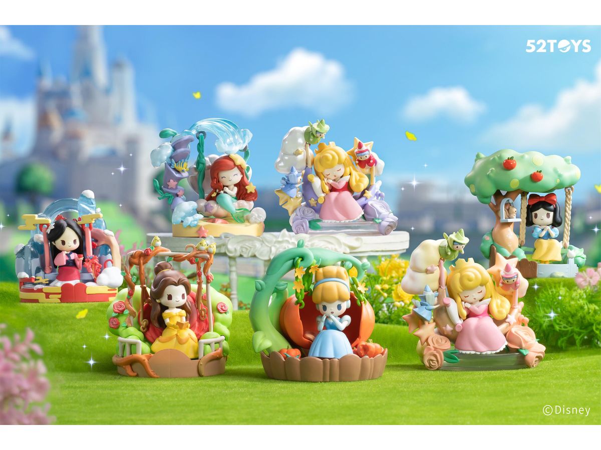 BLINDBOX DISNEY PRINCESS D-Baby Floral Swing Series: 1Box (6pcs)