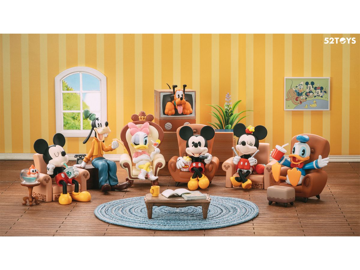 Blindbox Disney Mickey & Friends Happy Friends Gathering: 1Box (6pcs)