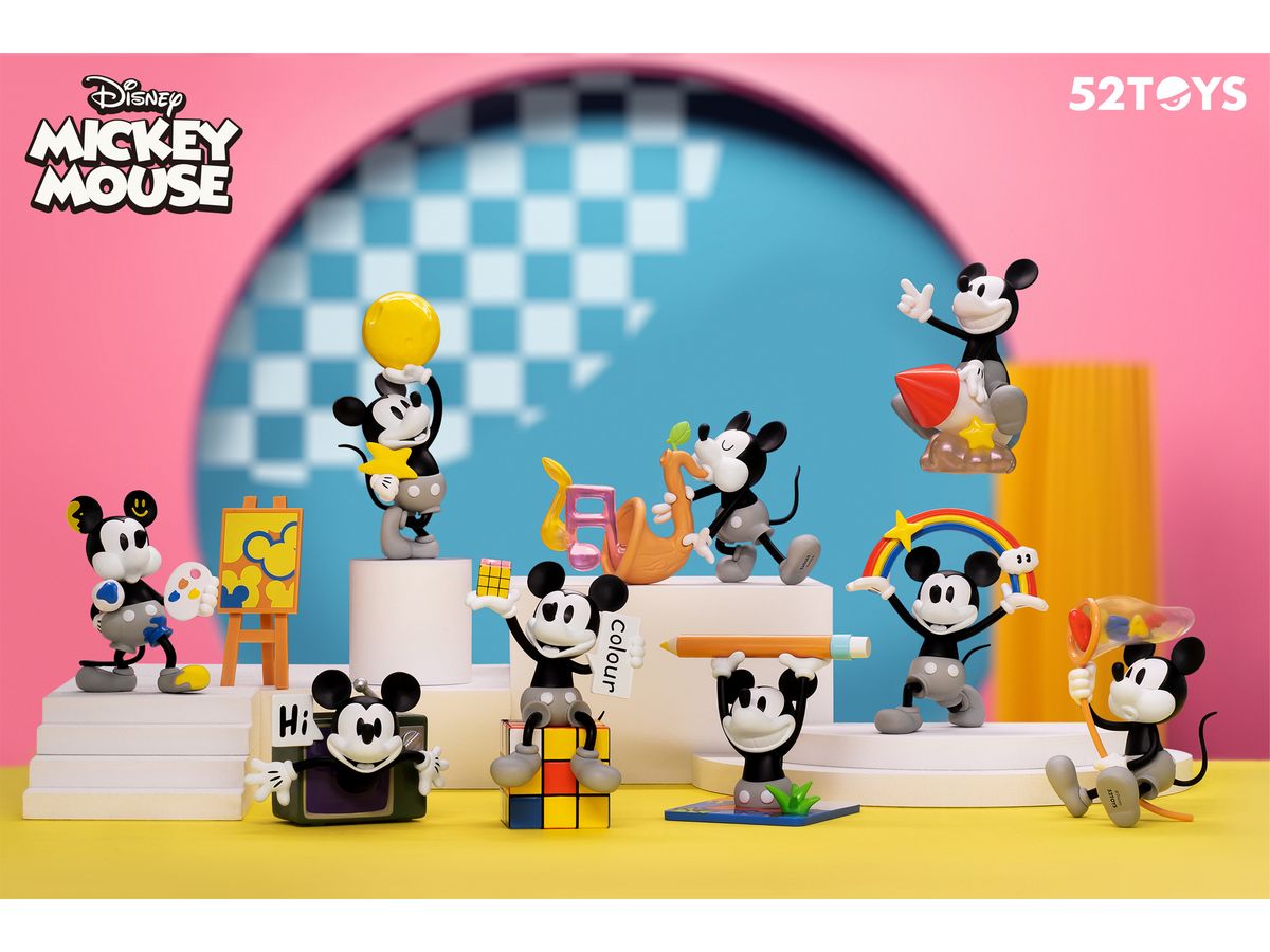 Blindbox Mickey Color Hunting: 1Box (8pcs)