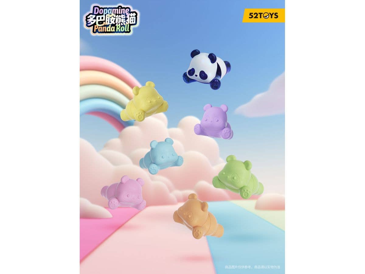 BLINDBOX PANDA ROLL Dopamine Panda: 1Box (6pcs)