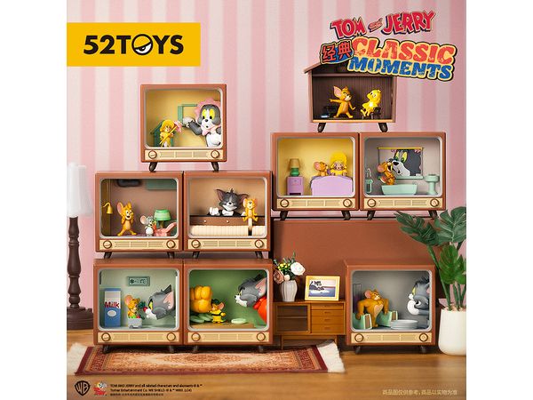 Blindbox Ton and Jerry Classic Moment: 1Box (8pcs)