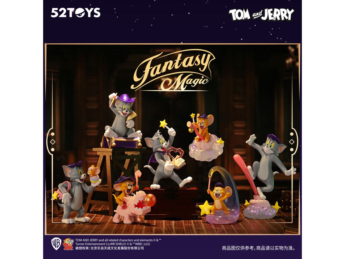 Blindbox Tom and Jerry Fantasy Magic Series: 1Box (6pcs)