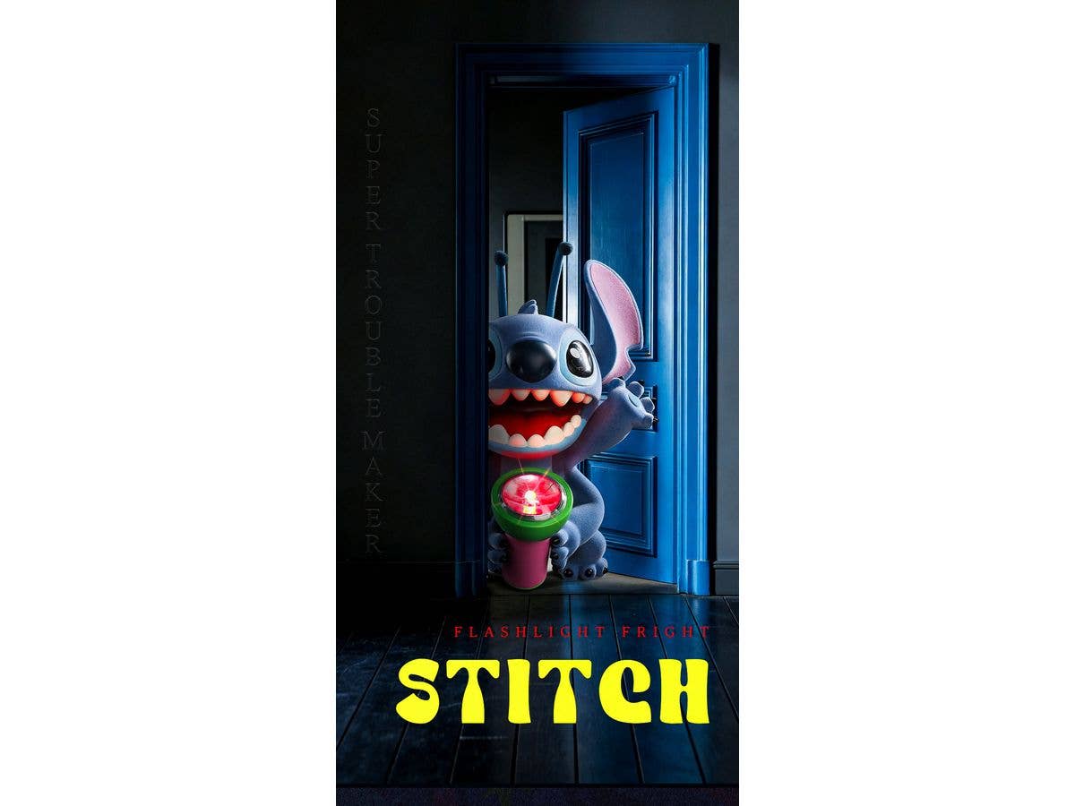 Stitch Super Trouble Maker Limited Edition Flashlight Fright