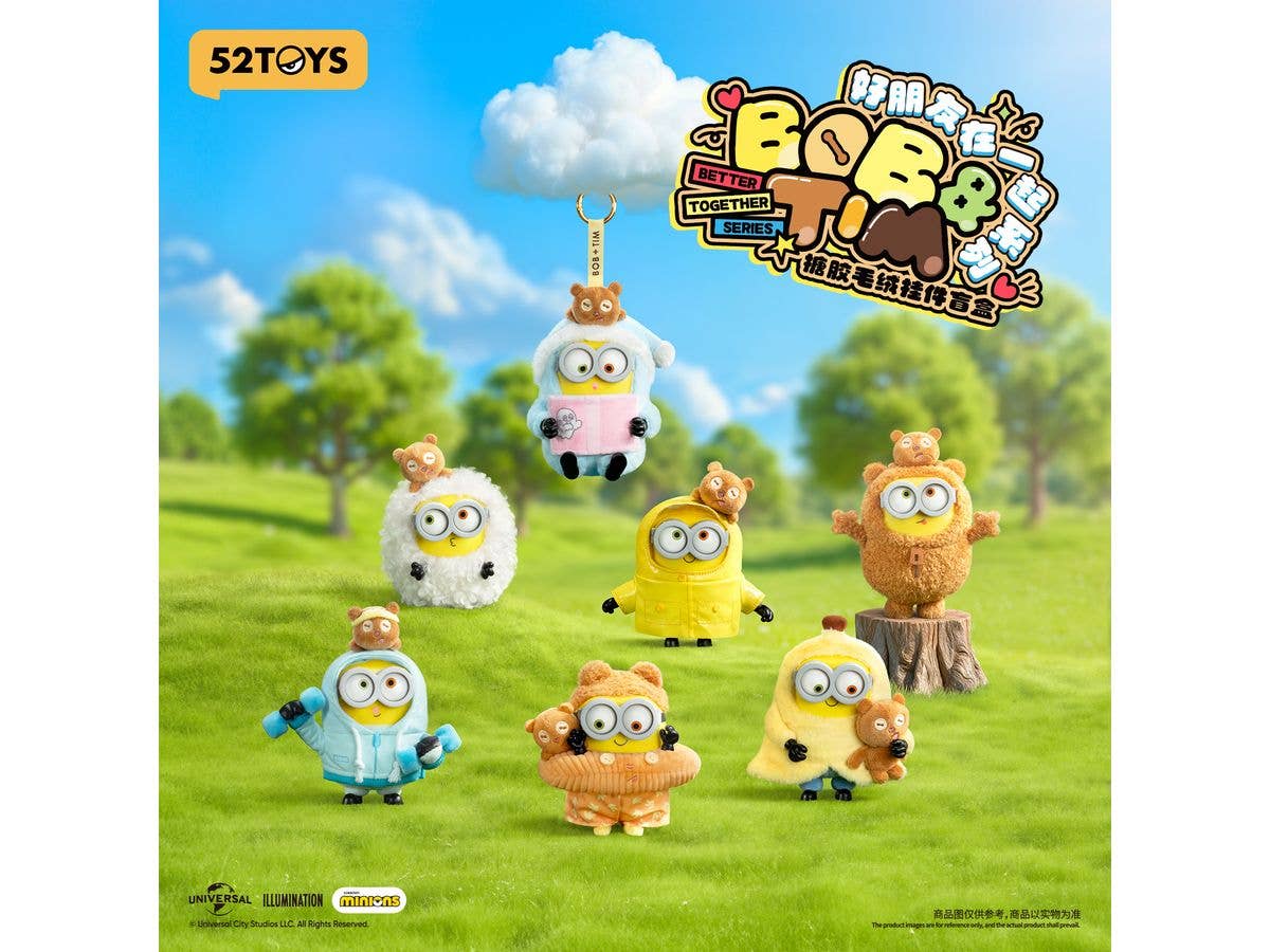 BLINDBOX Minions Bob & Tim Better Together Series 1Box 6pcs