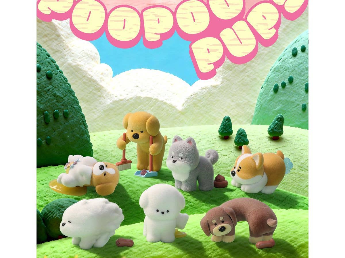 BLINDBOX PooPoo Pups Collection: 1Box (6pcs)