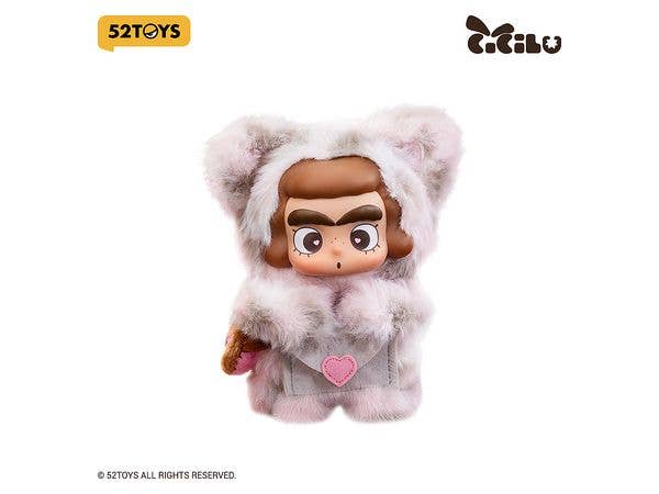 Cicilu The Rose Leopard-pat-terned Messenger Plush Keychain