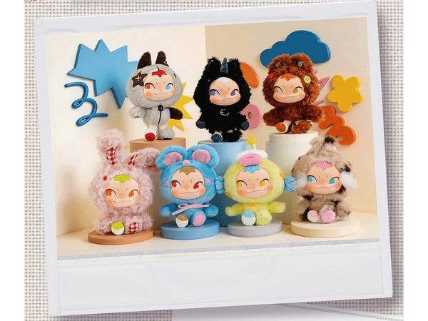 BLINDBOX NINNIC DIFFERENT US Plush Keychain 1Box 6pcs