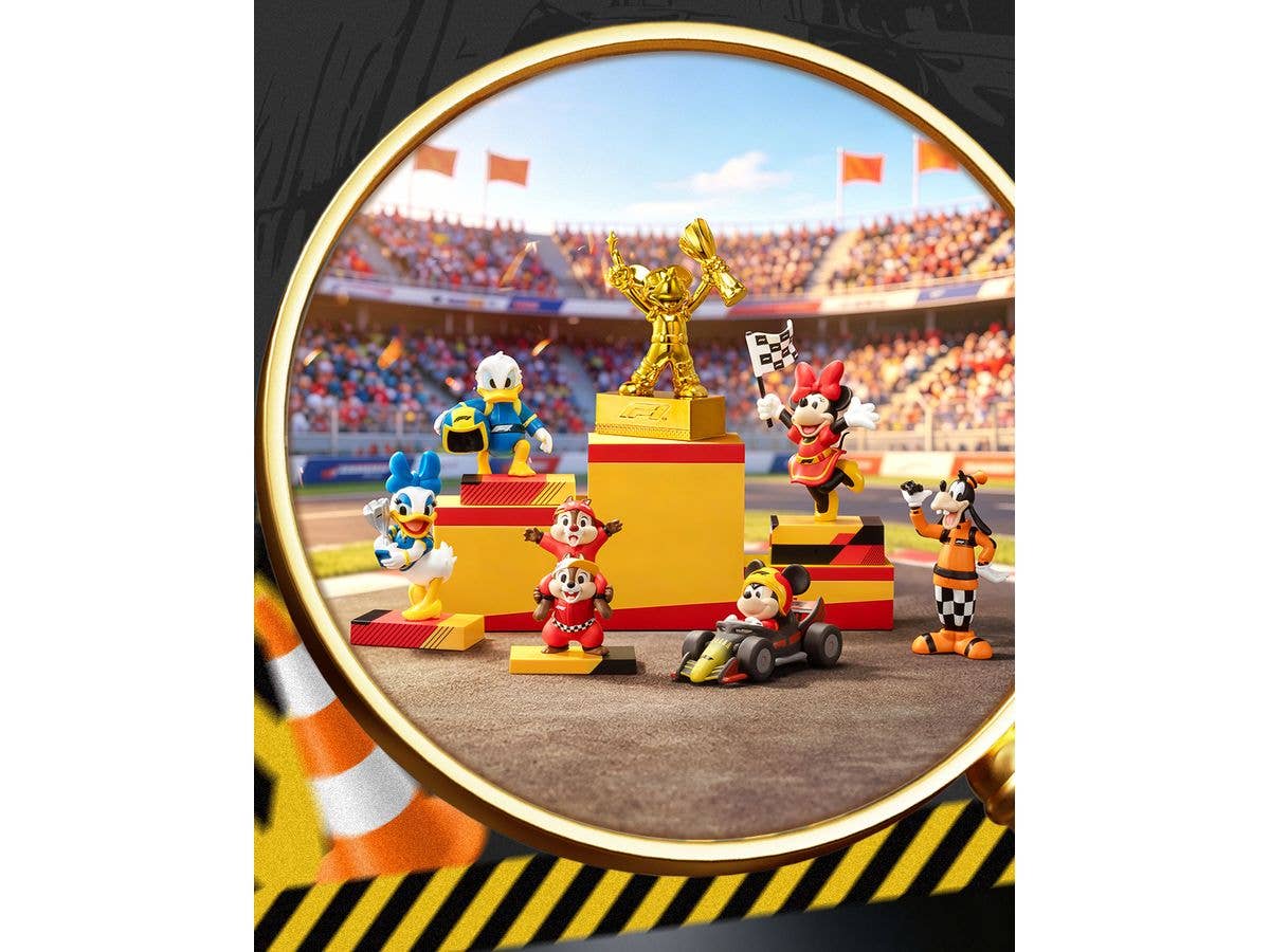 BLINDBOX Disney Mickey & Friends x F1 (R) Race Day Series 1Box 6pcs