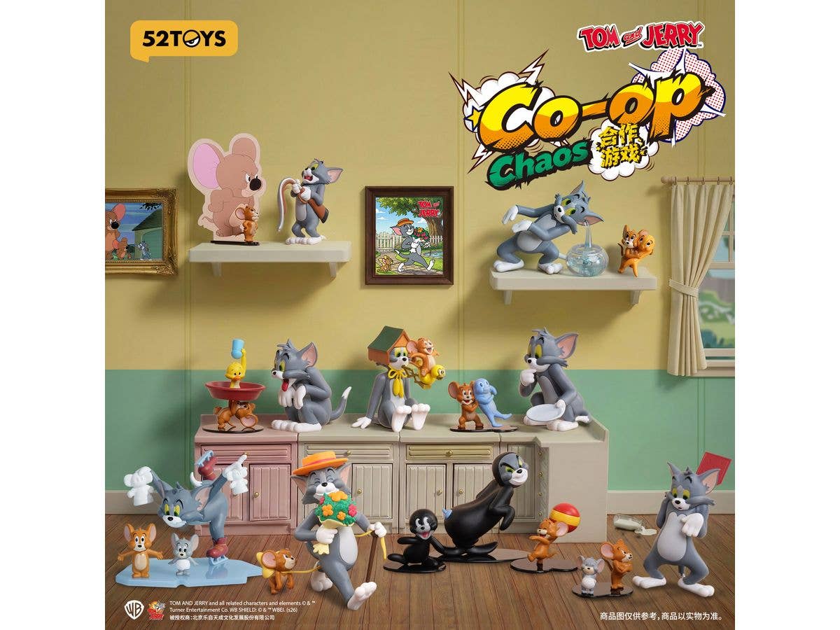 BLINDBOX Tom & Jerry: Buddy Brawl: 1Box (8pcs)