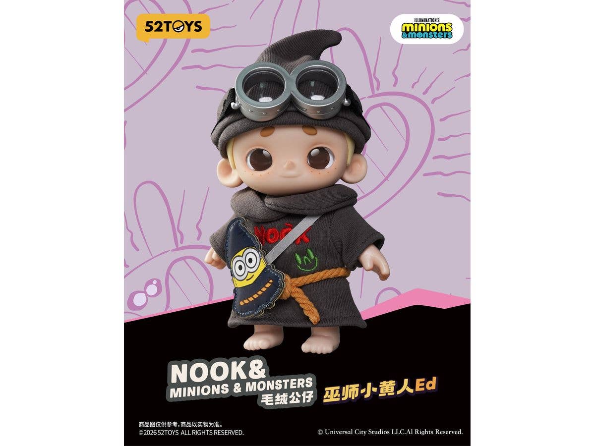 NOOK & Minions & Monsters Plush Figure - Wizard Minion Ed