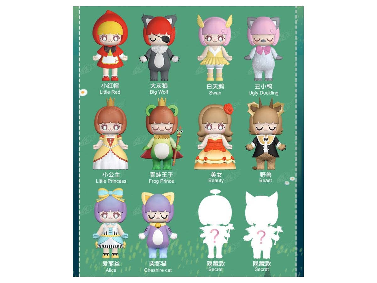 52TOYS CandyBOX Kimmy & Miki Fairy Tale Series 1Box 10pcs