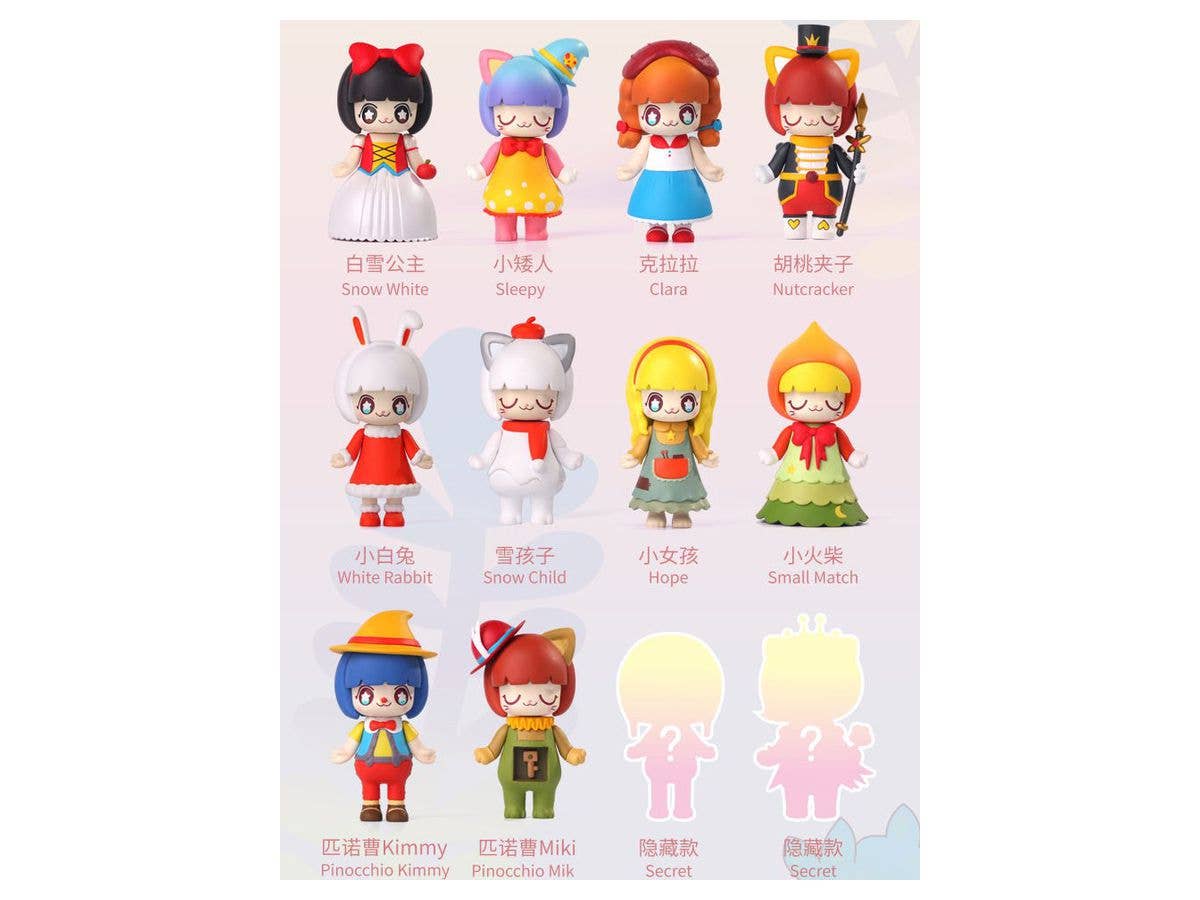 52TOYS CandyBOX Kimmy & Miki Fairy Tale Series Vol.2: 1Box (10pcs)