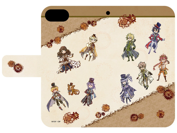 Code: Realize - Guardian of Rebirth Notebook Type Smartphone Case (for iPhone 6 / 6s / 7 / 8) 01 / Graph Art Design
