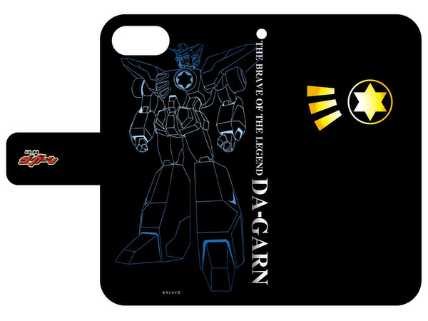The Brave Fighter of Legend Da-Garn: Notebook Type Smartphone Case (iPhone6/6s/7/8) 01 Da-Garn