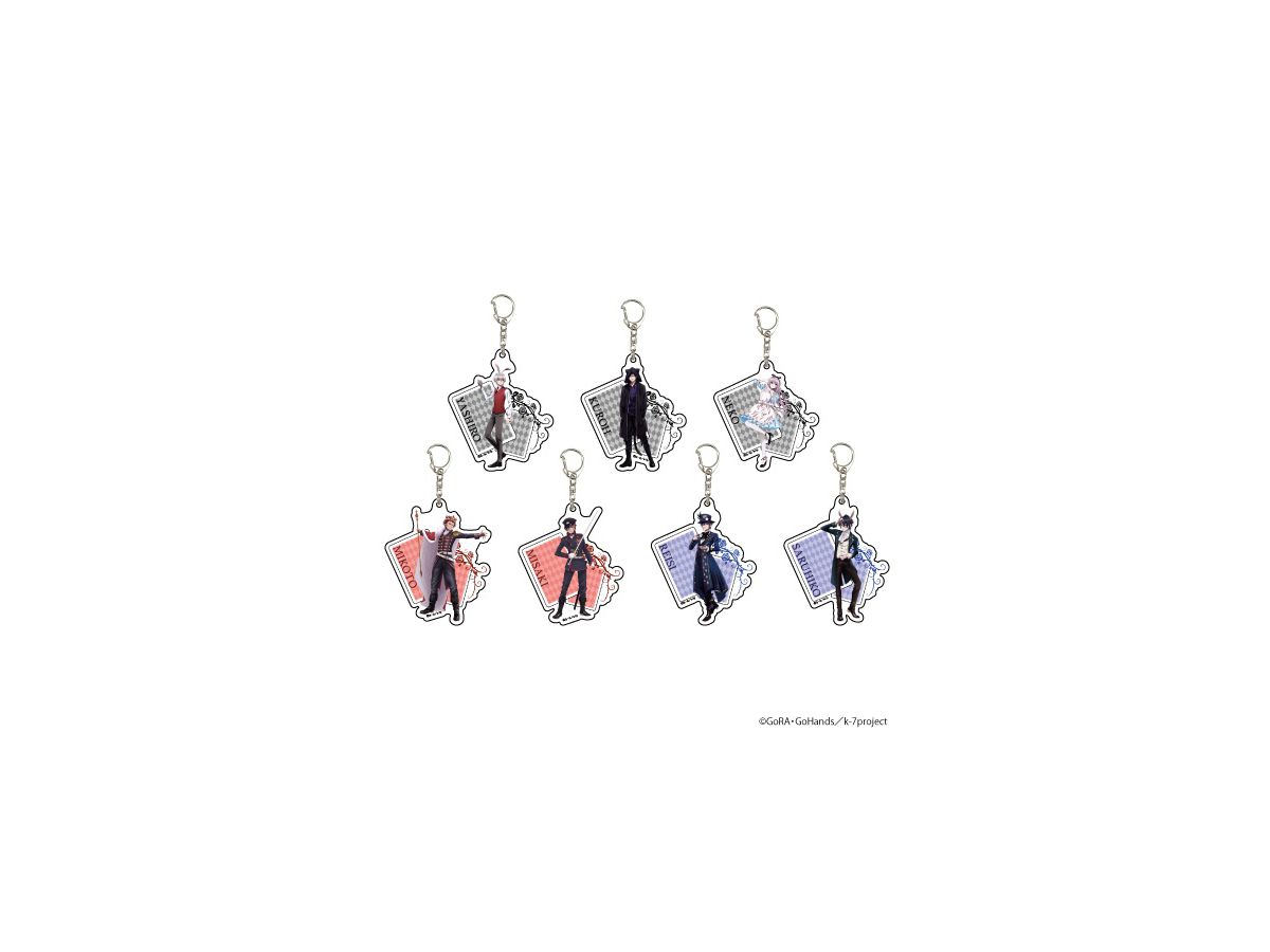K: Seven Stories: Acrylic Keychain Vol.02: 1Box 7pcs