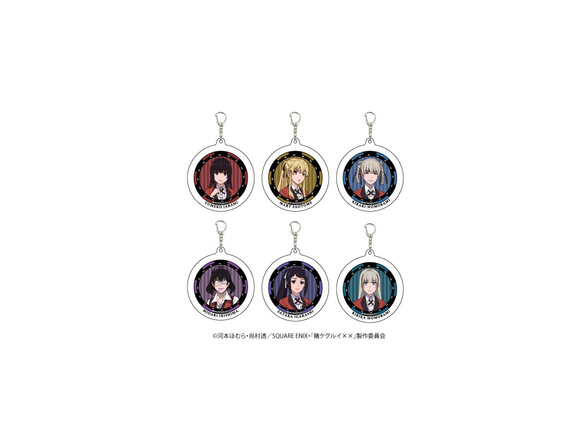 Kakegurui xx: Acrylic Keychain Vol.01: 1Box 6pcs