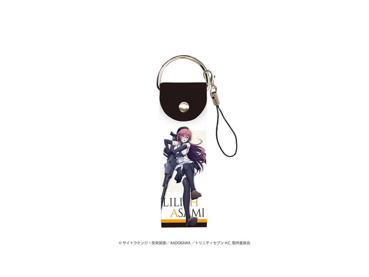 Trinity Seven: Heavens Library & Crimson Lord: Big Leather Strap 01: Lilith Asami (Standing Picture & Mini Chara)