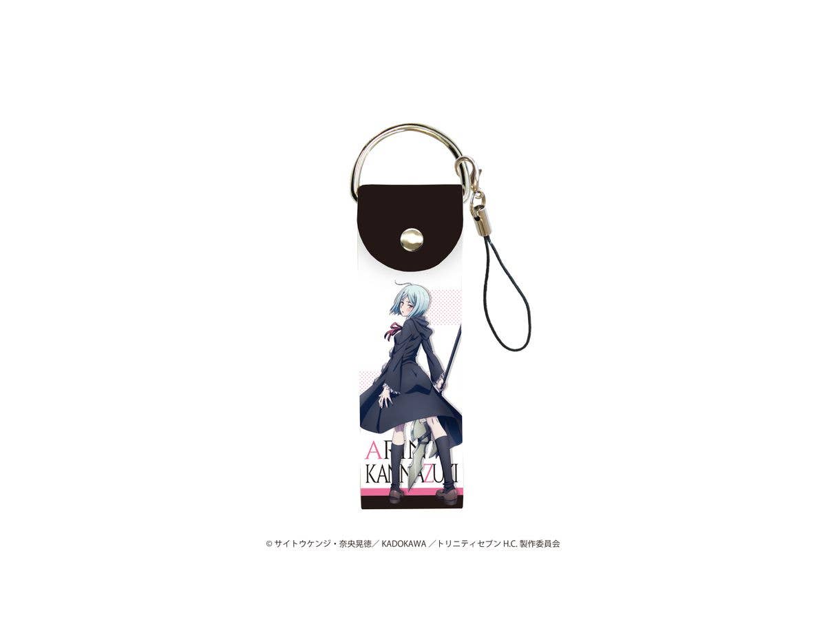 Trinity Seven: Heavens Library & Crimson Lord: Big Leather Strap 02: Arin Kannazuki (Standing Picture & Mini Chara)