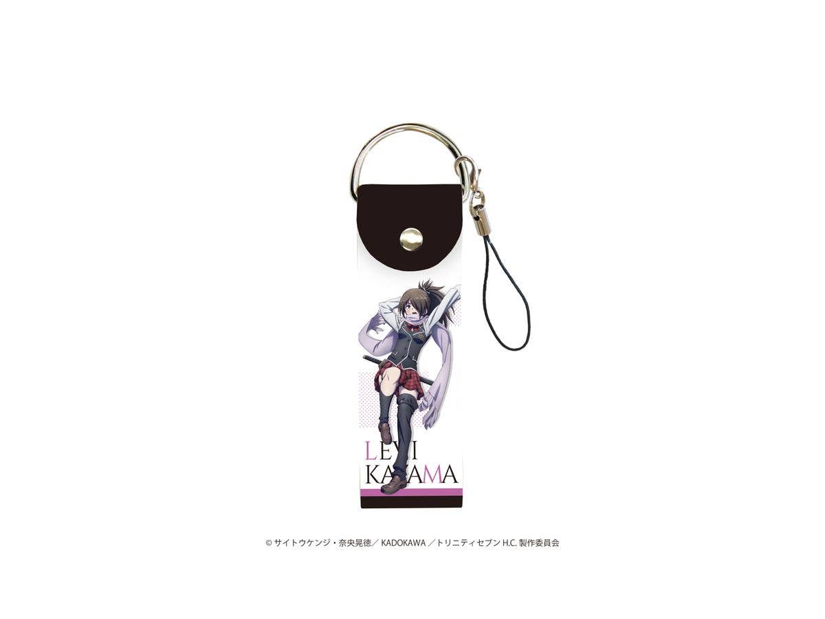 Trinity Seven: Heavens Library & Crimson Lord: Big Leather Strap 03: Levi Kazama (Standing Picture & Mini Chara)