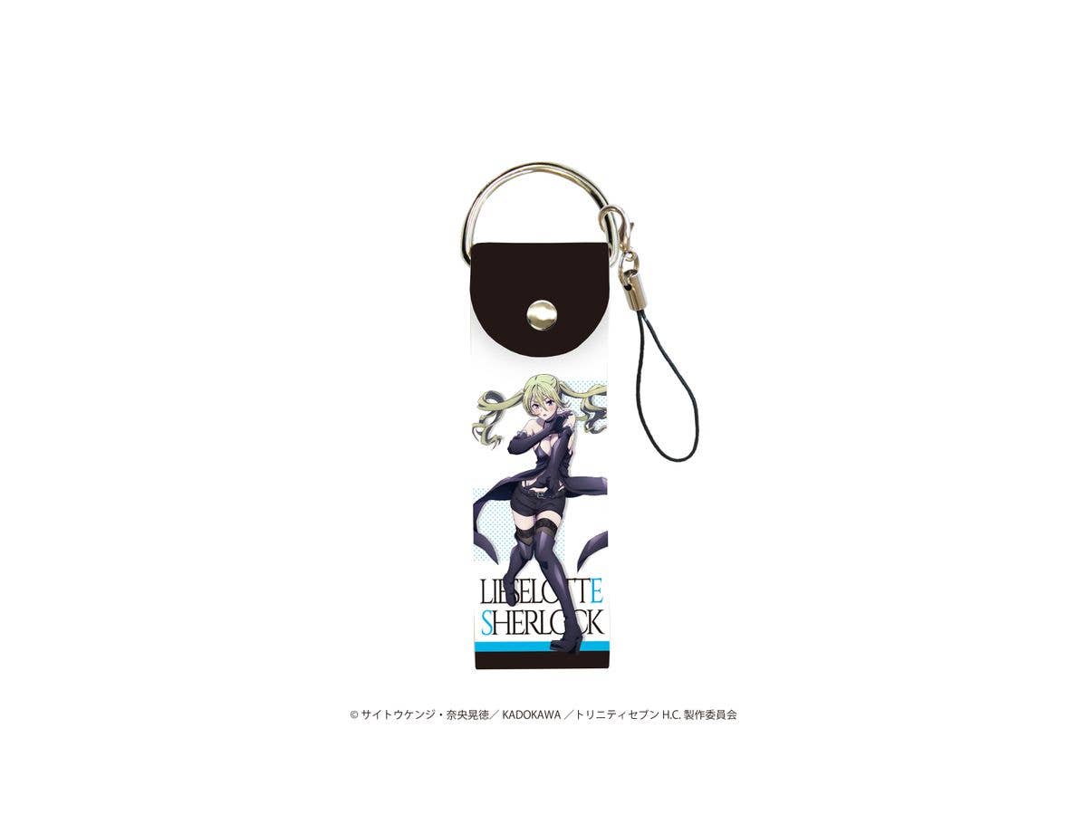 Trinity Seven: Heavens Library & Crimson Lord: Big Leather Strap 07: Lieselotte Sherlock (Standing Picture & Mini Chara)