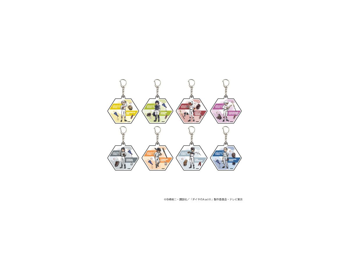 Ace of Diamond Act II: Acrylic Keychain 03 (GraffArt) 1Box (8pcs)