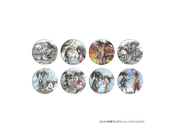 Dororo Can Badge 03 (GraffArt) 1Box (8pcs)