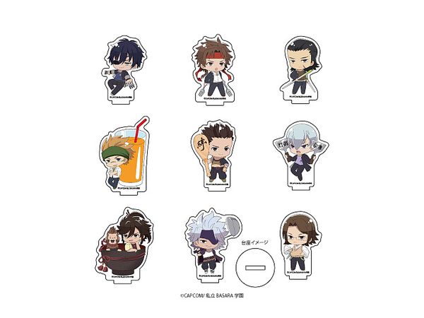 Gakuen Basara: Acrylic Petit Stand Vol.01: (Photo Chara) 1Box 9pcs