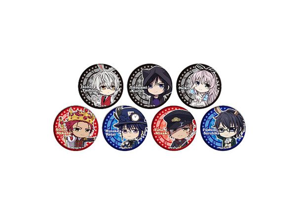 K SEVEN STORIES: Can Badge 04 Alice ver. (Mini Chara) 1Box 7pcs