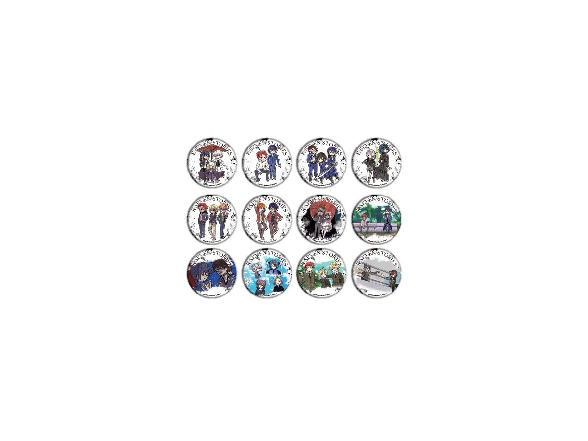 K SEVEN STORIES: Can Badge 03 (GraffArt) 1Box 12pcs
