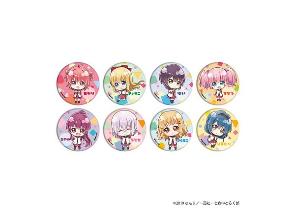 YuruYuri,: Can Badge Vol.02: (Mini Chara) 1Box 8pcs