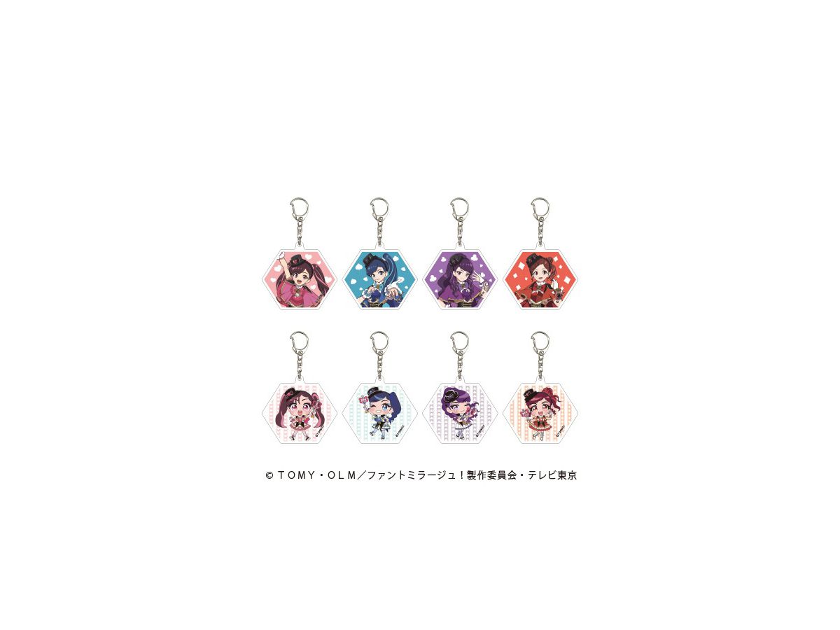 Secret x Heroine Phantomirage!: Acrylic Keychain Vol.01: 1Box 8pcs