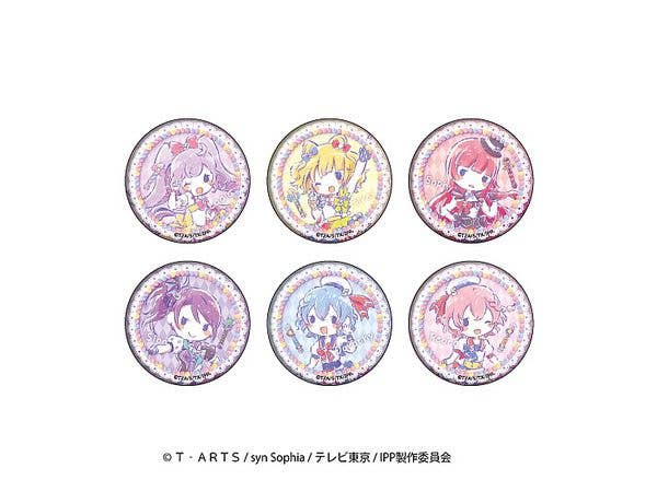 PriPara 5th Anniversary:Can Badge Vol.03: (GraffArt) 1Box (6pcs)