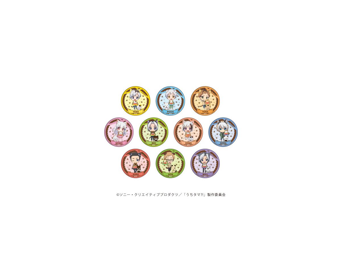 Uchitama?! Uchi no Tama Shirimasenka?: Can Badge Vol.03: Valentine Ver. (Mini Chara) 1Box (10pcs)