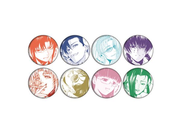 Can Badge Black Lagoon 02 Official Illustration 1Box 8pcs