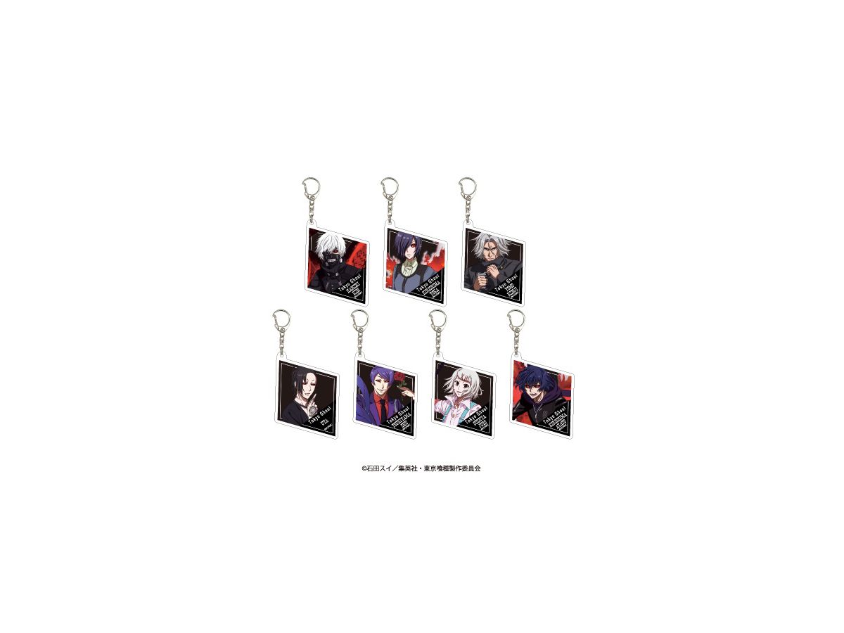 Tokyo Ghoul: Acrylic Keychain Vol.01: 1Box (7pcs)