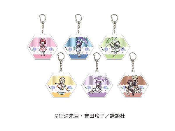 Tokyo Mew Mew: Acrylic Keychain Vol.02: East Asian Rainy Season Ver. (GraffArt) 1Box 6pcs