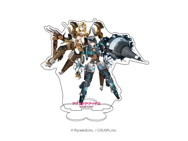 Alice Gear Aegis: Big Chara Acrylic Figure 08 2nd Anniversary Illustration Design