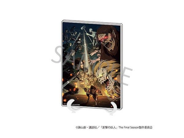 Attack On Titan: The Final Season Acrylic Art Board 2 (A5 Size)