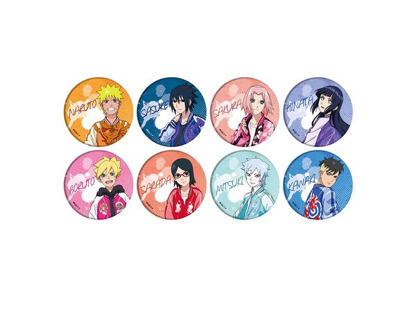 Can Badge Naruto & Boruto 08 Sukajan Ver Original Illustration 1Box 8pcs