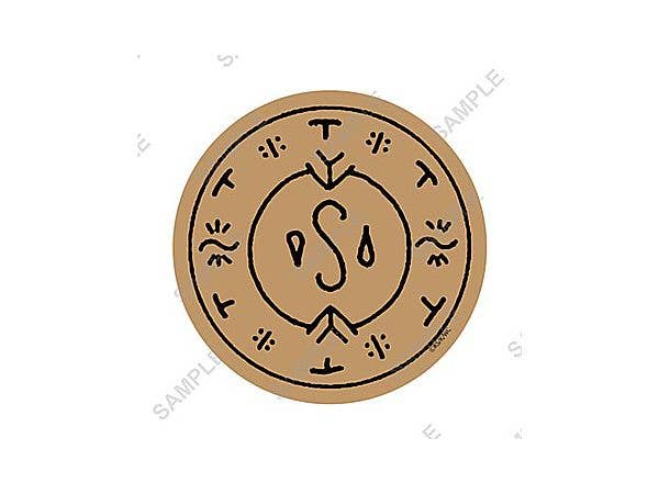 Witch Hat Atelier: Cork Coaster 02 Floating Water Droplet Magic Circle (Official Illustration)