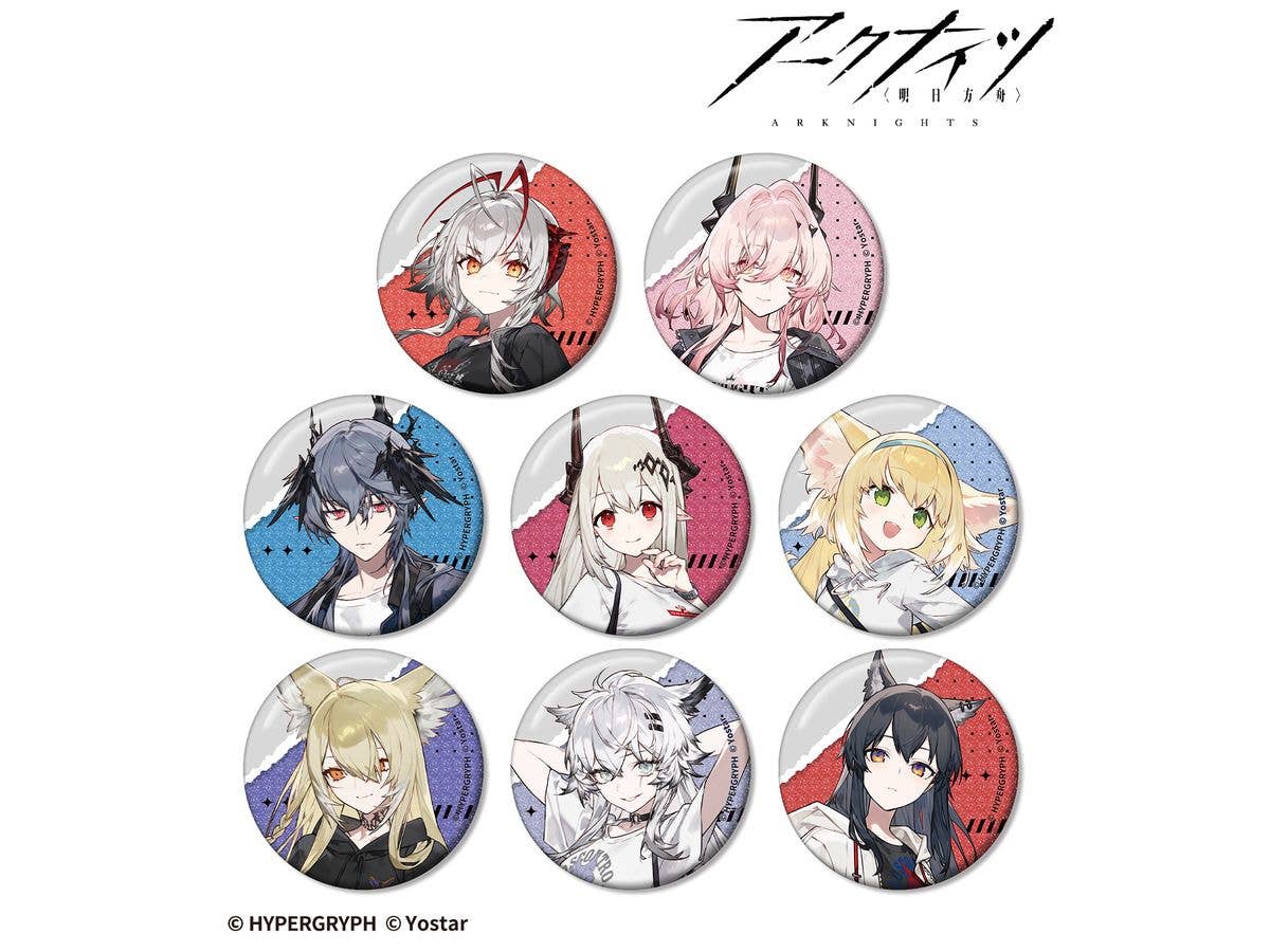 Arknights: Shopping Ver. Trading Glitter Can Badges Vol.2: 1Box (8pcs)