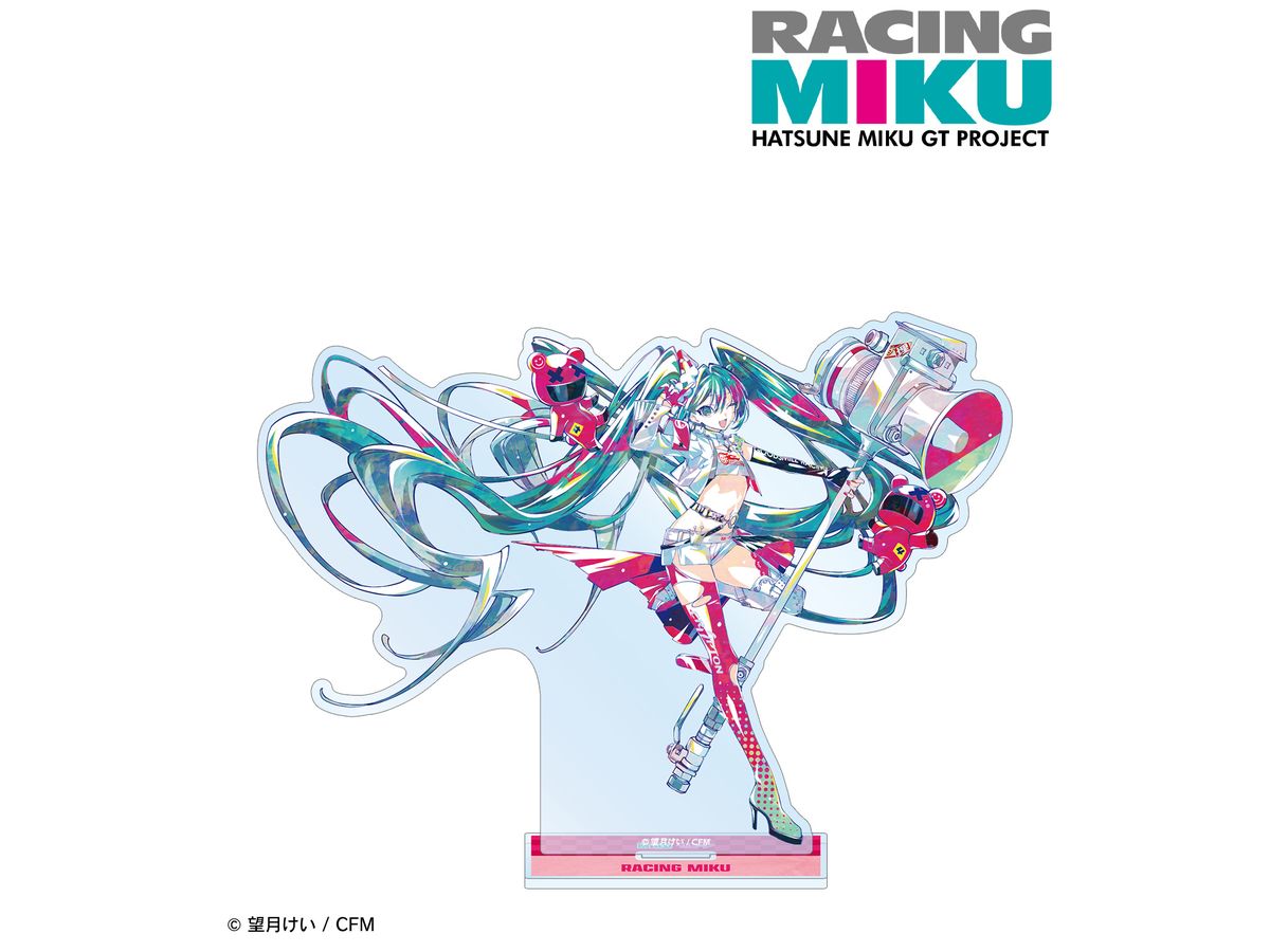 Hatsune Miku Gt Project: Racing Miku 2025Ver. Ani-Art Big Acrylic Stand Ver.B
