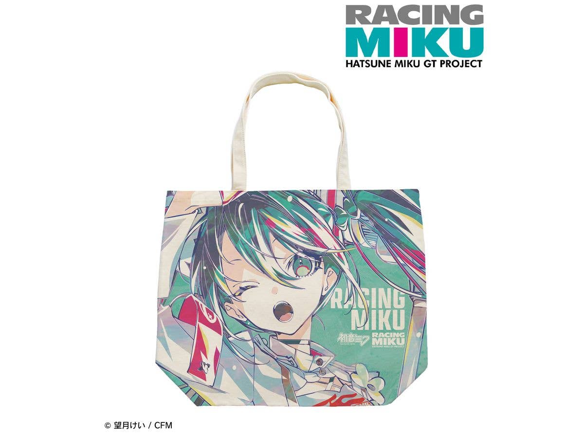 Hatsune Miku Gt Project: Racing Miku 2025 Ver. Ani-Art Full Graphic Tote Bag