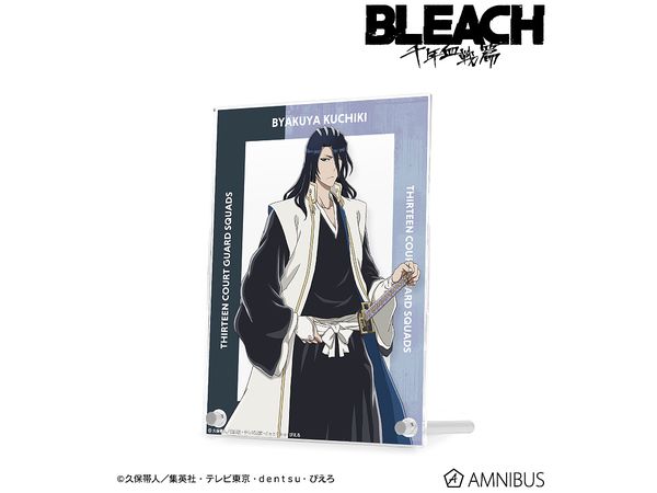 Bleach Millennium Blood War: Original Illustration Byakuya Kuchiki After The Battle Ver. Double Acrylic Panel