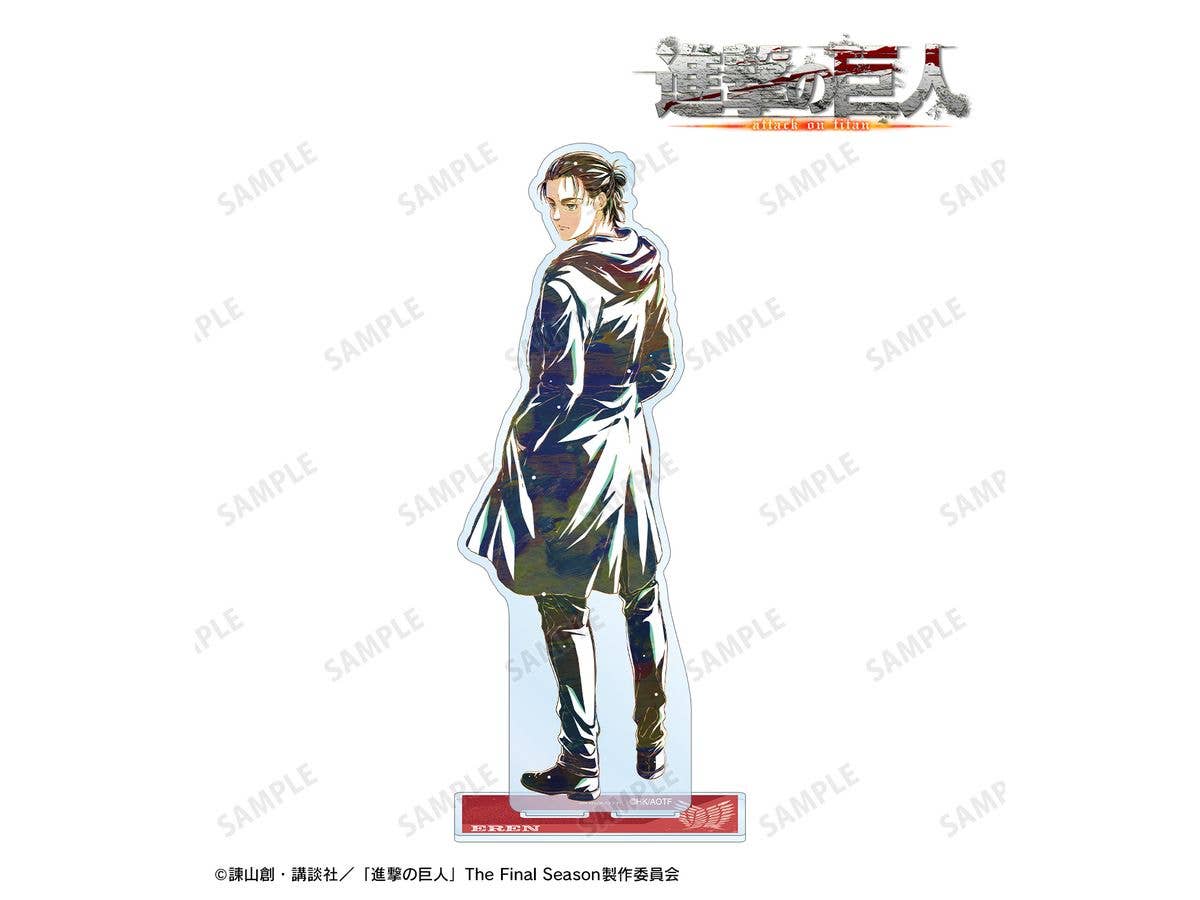 Tv Anime Attack On Titan: Eren Ani-Art 4th Edition Big Acrylic Stand