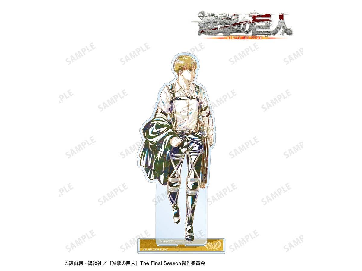 Tv Anime Attack On Titan: Armin Ani-Art 4th Edition Big Acrylic Stand