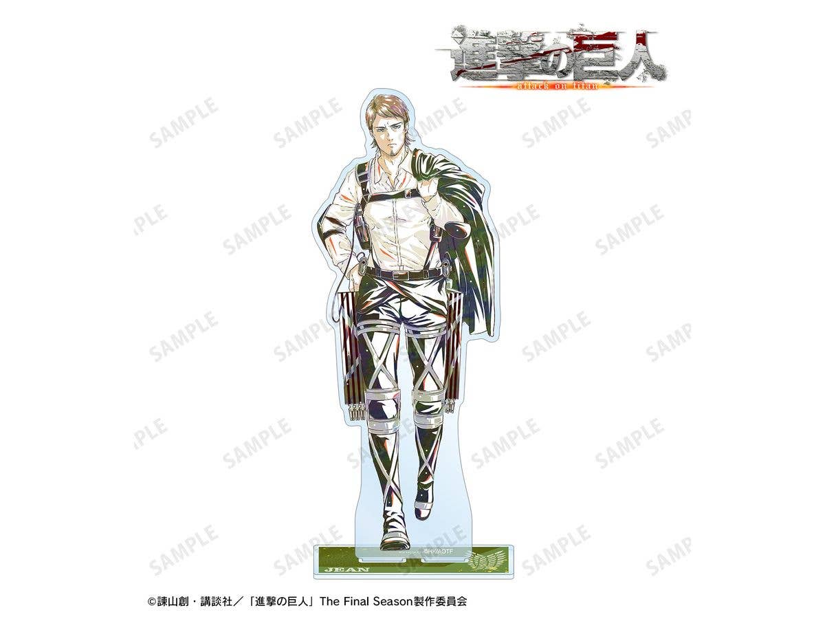 Tv Anime Attack On Titan: Jean Ani-Art 4th Edition Big Acrylic Stand