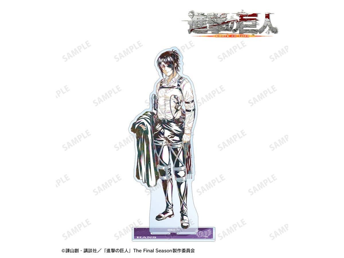Tv Anime Attack On Titan: Hange Ani-Art 4th Edition Big Acrylic Stand